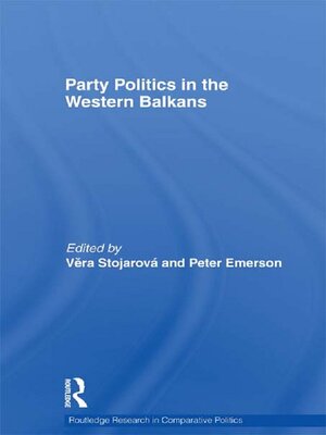 cover image of Party Politics in the Western Balkans